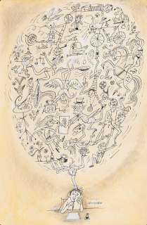 Zbigniew Lengren (1919 - 2003) | Zbigniew Lengren | Myśli Lengrena, rysunek satyryczny | Desa Unicum