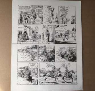 Franz | Lester Cockney - Planche originale (p.24) - T8 -Oregon Trail - Page volante (2005) | Catawiki
