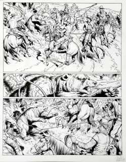 Blanc-Dumont | Jonathan Cartland, planches n°28 et 29 Ã  l’e… | Millon