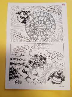Magnus (Roberto Raviola) | Magnus, Compagnia della Forca n° 18 - Tavola Originale pag. 101 con lettering - Page volante - Exemplaire unique - (1977) | Catawiki