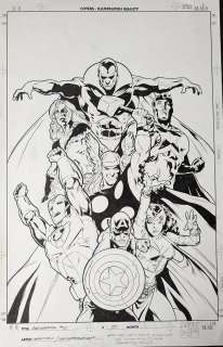 Stuart Immonen / Wade Von Grawbadger - Avengers #0 Cover 1999