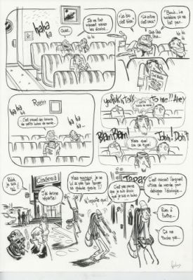 Cyril Pedrosa | Auto bio, Bobo or not bobo, planche 28 | Galerie 9ème Art