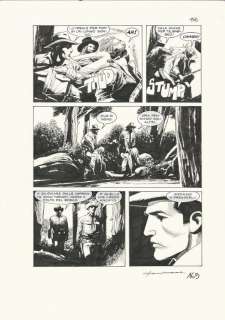 Corrado Roi | Tex, Speciale # 29 - Corrado Roi - tavola originale Texone "L’Orda del Tramonto" - Exemplaire unique - (2014) | Catawiki