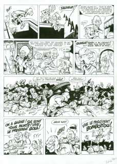 Fabrice Tarrin - Planche originale - Violine