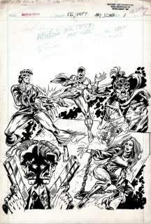 John Tartaglione Jim Craig - master of kung fu #56 p 1 splash (everyone on this one! ) 1977