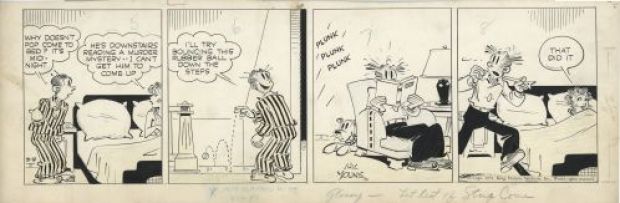 Young Chic | Blondie, strip du 09.03.1951 | Galerie 9ème Art