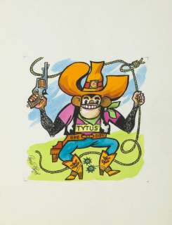 Henryk Jerzy Chmielewski (b. 1923), Titus as a cowboy, | Desa Unicum