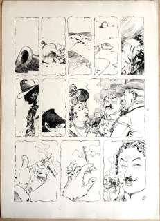 Enrique Breccia | Enrique Breccia - Tavola originale - Page volante | Catawiki