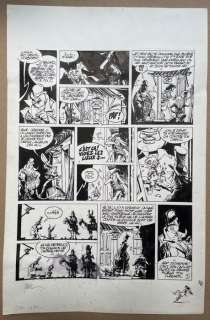 Cromwell | Cromwell - Planche originale - Minettos Desperados T2 - L’Étoile des Rocheuses - (1990) | Catawiki