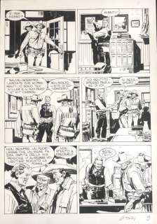 Giovanni Ticci | Tex n. 521 - Giovanni Ticci - tavola originale - Page volante - (2004) | Catawiki