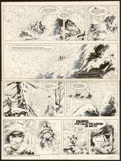 William Vance - Planche originale n°39 - Ils Étaient cinq - Ramiro