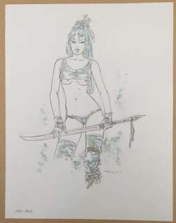 Royo, Luã­s | Royo, LuÃ­s - Original colour drawing - SB-503 | Catawiki