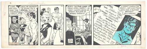 Alfred Andriola | Andriola - KERRY DRAKE (6/4/1946) | Russ Cochran