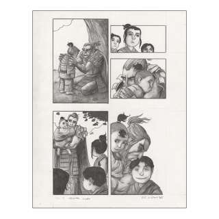 Charles P Wilson III - Original Art - TMNT Splinter Micro pg 19 | imCollectible Art