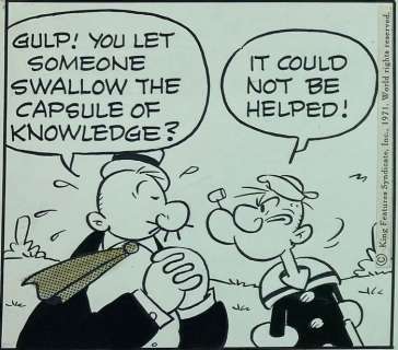 Sagendorf, Bud | Popeye - Original comic strip - Sagendorf, Bud - (1971) | Catawiki