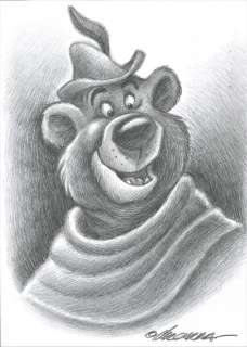 Joan Vizcarra | Little John [Robin Hood] - Original Drawing By Joan Vizcarra - Pencil Art | Catawiki