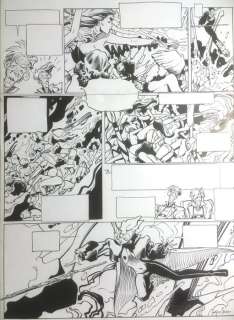 Bess, Georges | Bess, Georges - Originele pagina - Anibal Cinq T2 - Chair d’Orchidée pour le Cyborg - (1992) | Catawiki