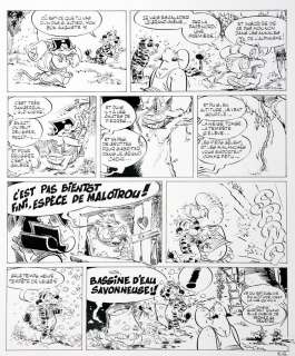 Godard | La Jungle en folie, planche n°2/G Ã  l’encre … | Millon