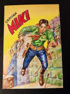 Giovanni Sinchetto | Capitan Miki - Originale di Copertina Collana Prateria Albo D’oro Prima Serie n. 13 - Giovanni Sinchetto - (1954) | Catawiki