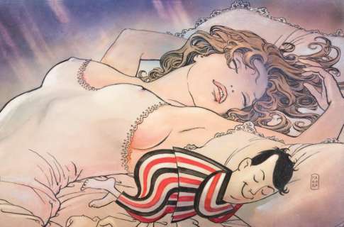 Manara | Permaflex Encre de Chine, crayon blanc et aquarelle pour le plus | Millon