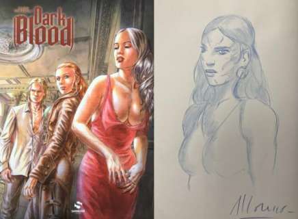 DARK BLOOD EDITION SNORGLEUX TIRAGE DE TETE DÉDICACÉ PAR MARC MORENO