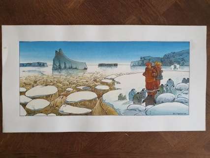 Marchand, Bruno | Marchand, Bruno - Dessin original couleur - Little Nemo - (1999) | Catawiki