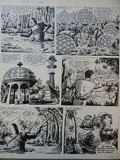 Kearon, Ted | Kearon, Ted - Originele pagina - Archie, de man van Staal - Robot Archie and the Golden Men - (1966) | Catawiki