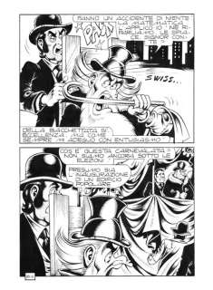 Paolo Piffarerio | Alan Ford n. 89 - 2x P.Piffarerio - Tavole Originali "Il Benefattore" - Page volante - Exemplaire unique - (1976) | Catawiki
