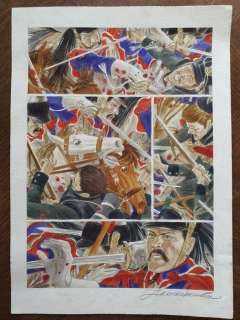 Arinouchkine, Andrei | Arinouchkine, Andrei - Planche originale couleur - La Face cachée de Waterloo T1 - La Victoire de l’Empereur - (2017) | Catawiki