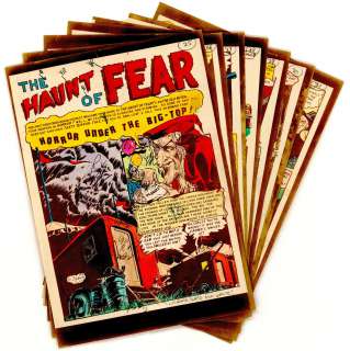 Graham "Ghastly" Ingels | Ingels - "HORROR UNDER THE BIG-TOP!", CRIME SuspenStories
 #8 (Oct-Nov 1951) NO RESERVE! | Russ Cochran