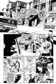 Eduardo Risso | 100 Bullets 6 - Originele Pagina 100 Bullets #6 - Page volante - Exemplaire unique - (2000) | Catawiki