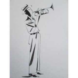 Avril François | Illustration Originale, Jazz. | Entre-Image