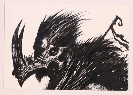 Clint Langley - Monster Painting