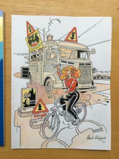 Kuijpers, Henk | Franka - Losse dédicace bij album: "Operation Raubflug" - (2021) | Catawiki