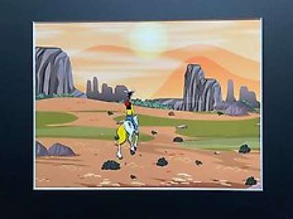 Hanna Barbera | Lucky Luke - Lucky Luke Production Cel / Unique - (1983) | Catawiki