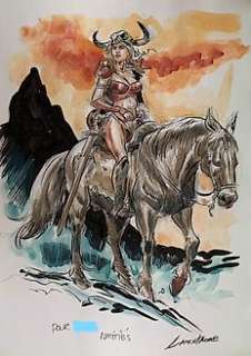 Jacques Lamontagne | De Druiden 2 - Met originele opdrachttekening in kleur door Jacques Lamontagne - Broché - Réédition - (2010) | Catawiki