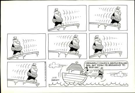 "Addison" aka Mort Walker | "Addison" - BONER’S ARK, Sunday (02/26/?) NO RESERVE! | Russ Cochran
