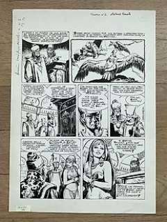 Bermejo, Luis | Bermejo, Luis - Original page - CapitÃ¡n Trueno - (1987) | Catawiki