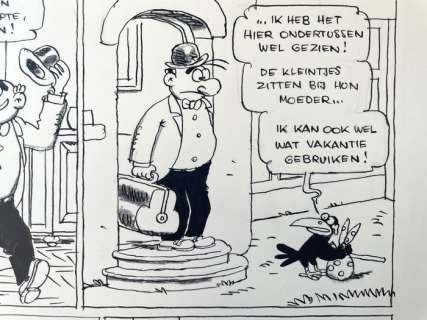 Cromheecke, Luc | Cromheecke, Luc - Originele pagina - Nero - De Toet van Tut - (2020) | Catawiki