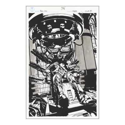 Thomas Nachlik Original Art - Rat City #18 cover | imCollectible Art