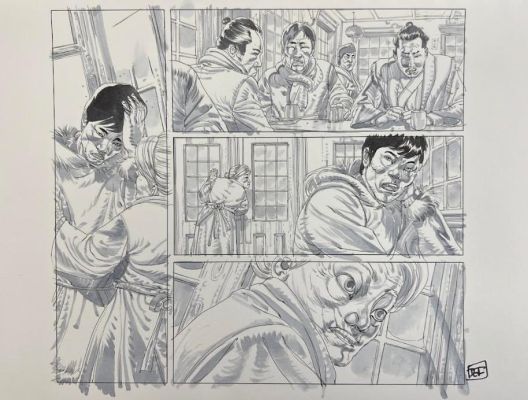 ORIGINAL POUR "NEIGE DE SANG" PAR JEF - P. 22 | Pulp’s