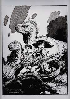 Mark Schultz - Comic book creator magazine #15 and xenozoic cornered published cover (oversized)