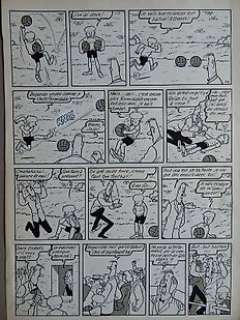 Nys, Jef | Original page  - Jommeke 1  - De jacht op een voetbal  - (1959) | Catawiki