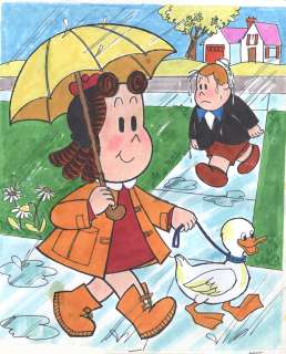 LITTLE LULU PUZZLE Painting | ComicConnect