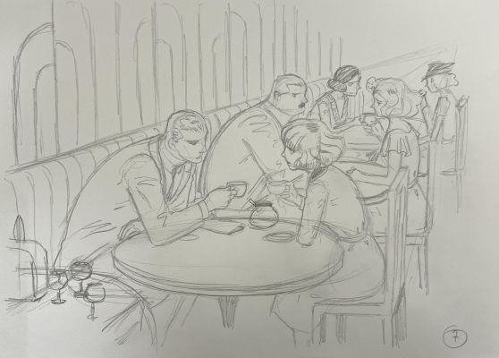 DESSIN ORIGINAL DE CYRIL BONIN POUR "KARL" - VISUEL N°7 | Pulp’s