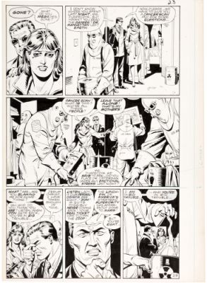 Dave Gibbons - Watchmen issue 3 Page 23