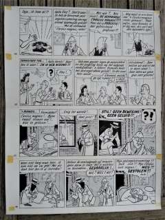 Pom (Jozef Van Hove) | Pom (Jozef van Hove) - Originele pagina (p.5) Piet Pienter en Bert Bibber 19 - Herrie om Carolus Magnus - (1963) | Catawiki