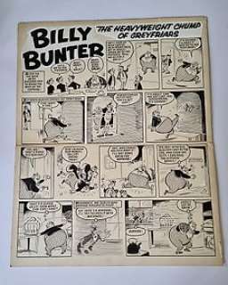 Frank Richards / Charles Hamilton - Richards, Frank - 2 originele pagina‘s Billy Bunter (Billie Turf) - compleet verhaal - (1969)