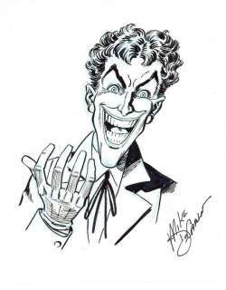 Joker Sketch by Mike DeCarlo | mycomicshop.com