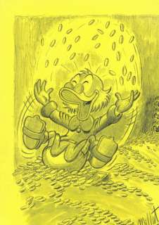 Millet | Scrooge McDuck - Millet - Original drawing - Size: 23 x 34 cm. - EO | Catawiki